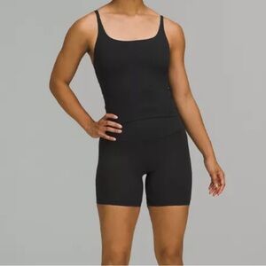 Lululemon Strappy Nulu Shelf Tank